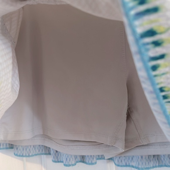 Women’s Lucky in Love Let It Be Polyester & Spandex Tennis Athlete Skort Size XL - Picture 4 of 6